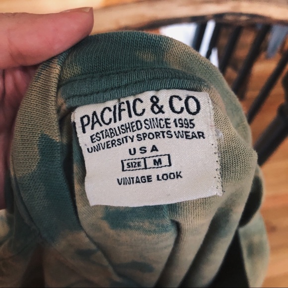 Bleached/ Embroidered T-shirt - Picture 2 of 3